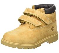 Timberland - Icon Double Strap Hook & Loop, Botas Chukka Unisex Niños, Amarillo (Wheat Nubuck 231), 33 EU