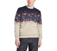 Timberland - Jersey de hombre Fair Isle, navy, L