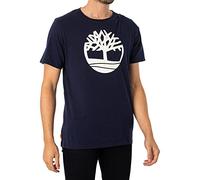 Timberland Kbec River Tree tee Camiseta, Dark Sapphire, S Hombre