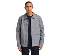 Timberland Kempshire Washed Canvas Chore Jacket Medium Blue Talla: M | Chaquetas Finas Outlet | Hombre | Azul