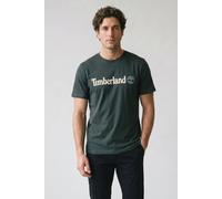Timberland Kennebec River Linear Logo Short Sleeve Tee Green Gables Talla: L | Camisetas con Decoración Impresa Outlet | Hombre | Verde