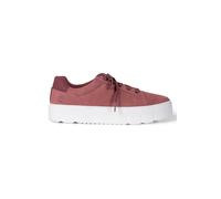 Timberland Laurel Court Low Lace Up Sneaker Medium Red Suede Talla: 37.5 W | Outlet | Mujer | Rojo