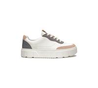 Timberland Laurel Court Low Lace Up Sneaker Natural Leather Grey Talla: 39 | Zapatillas Deportivas Outlet | Mujer | Gris