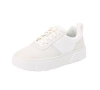 Timberland Laurel Court, Zapatillas Mujer, WHI Full Grain, 37.5 EU Ancho
