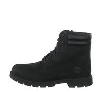 Timberland Linden Woods 6in Double Collar WR Basic Botas de Moda para Mujer, Negro (Black Nubuck), 37.5 EU