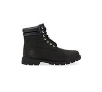 Timberland Linden Woods 6in Double Collar WR Basic Botas de Moda para Mujer, Negro (Black Nubuck), 37 EU