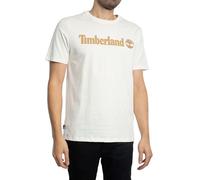 Timberland Linear Logo Short Sleeve tee Vintage White 3XL Hombre