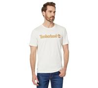 Timberland Linear Logo Short Sleeve tee Vintage White XL Hombre