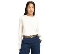 Timberland Long-sleeve Baby Tee Vintage White Talla: S | Manga Larga Outlet | Mujer | Blanco