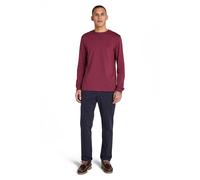 Timberland Long Sleeve Tee Burgundy Talla: S | Manga Larga Outlet | Hombre | Marrón