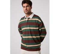 Timberland Ls Striped Rugby Polo S Multicolor