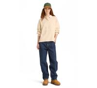 Timberland Lush Rugby Polo Light Beige Talla: S | Manga Larga Outlet | Mujer | Marrón