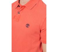 TIMBERLAND - Men's regular stone-washed polo shirt with logo