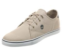 Timberland Men's Skape Park Oxford Canvas Trainers, Black, Beige Claro, 46 EU