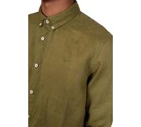 Timberland Camisa para hombre slim de lino con botones