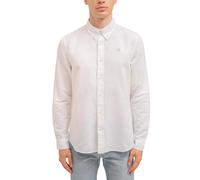 Timberland Camisa de corte slim de mezcla de lino para hombre