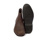 Timberland Woodhull Chelsea, Botines Hombre, Dark Brown Full Grain, 44.5 EU