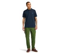 Timberland Millers River Pique Polo para Hombre, Zafiro, Oscuro., XL