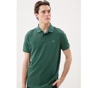 Timberland Millers River Pique Short Sleeve Polo M Verde
