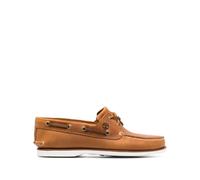 Timberland Mocasines hombre Classic Boat 2 Eye piel de grano completo Marrón Talla 44