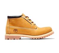 Timberland Nellie Chukka Leather Sde Botas de Moda para Mujer, Amarillo (Wheat Nubuck), 38 EU