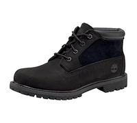 Timberland Nellie Chukka Leather Sde Botas de Moda para Mujer, Negro, 39 EU