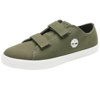 Timberland Newport Bay Hook & Loop (Junior), Zapatillas Unisex Adulto, Dk Grn Cnvs, 39 EU