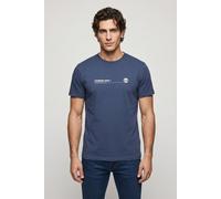 Timberland Ocean Back Graphic Ss Tee Dark Blue Talla: L | Camisetas Básicas Outlet | Hombre | Azul