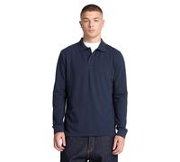 Timberland Oyster River Chest Logo Ls Polo Regular Dark Sapphire Talla: L | Manga Larga Outlet | Hombre | Azul