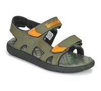 Timberland - Perkins Row 2-Strap, Sandalias con Punta Abierta Unisex Niños, Verde (Verde (Grape Leaf) Tb0a23sya581), 33 EU