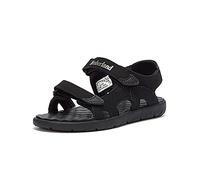 Timberland - Perkins Row-2-strap, Sandalias de Punta Descubierta Unisex Niños, Negro (Black Xq0), 34 EU