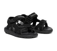 Timberland - Perkins Row-2-strap, Sandalias de Punta Descubierta Unisex Niños, Negro (Black Xv0), 22 EU
