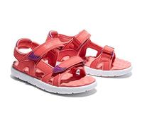 Timberland Perkins Row 2-Strap (Toddler), Sandalias de Punta Descubierta Unisex niños, Rosa Dark Pink, 23 EU