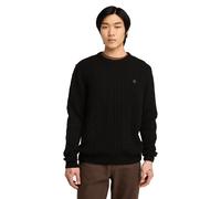 Timberland Phillips Brook Cable Crew Neck Sweater Black Talla: L | Jerséis Outlet | Hombre | Negro