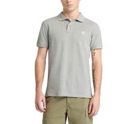 Timberland - Polo para hombre Slim con logo, gris, L