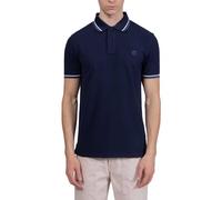 Timberland - Polo para hombre Slim con perfiles de contraste, navy, L