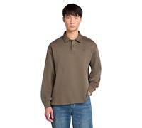 Timberland Polo Sweatshirt Chocolate Chip Talla: XXL | Manga Larga Outlet | Hombre | Marrón
