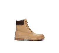 Timberland Premium 6 Inch Lace Up Waterproof Boot Wheat Patent Leather Talla: 38.5 | Botas Outlet | Mujer | Marrón