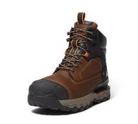 Timberland PRO Boondock - Botas de trabajo industriales ultraligeras de 6 pulgadas con puntera de seguridad, impermeables, para hombre, Marrón medio, 43.5 EU