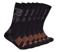 Timberland PRO Calcetines para hombre, Negro, L