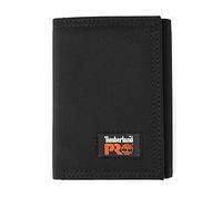 Timberland PRO Cordura - Cartera de nailon para hombre con ventana de identificación, Negro, talla única
