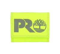 Timberland Pro Cordura - Cartera Triple de Nailon RFID para Hombre con Ventana de identificación, Amarillo Brillante (Reflectante), 11,4 x 2,5 x 7,6 cm, Cartera Triple de Nailon RFID con Ventana de