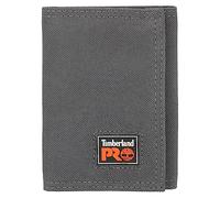 Timberland PRO Cordura - Cartera Triple de Nailon RFID para Hombre, con Ventana de identificación, Azul Marino (Reflectante), 11,4 x 2,5 x 7,6 cm, Cartera Triple de Nailon RFID con Ventana de
