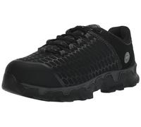 Timberland PRO Powertrain - Botas de trabajo deportivas de aleación para hombre, con puntera de seguridad, disipador estático, industrial, atlético, Negro/Gris-2024 Nuevo, 45 EU