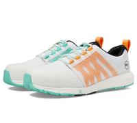 Timberland PRO Radius Composite - Puntera de seguridad, color blanco/naranja, 5.5 D, ancho
