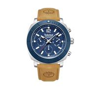 Timberland pyperville Reloj para Hombre Analógico de Cuarzo con Brazalete de Piel de Vaca TDWGF0074901
