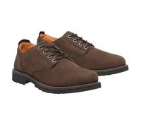 Timberland Redwood Falls - Zapatos impermeables con cordones para hombre, Cuero marrón oscuro, 8.5 Wide