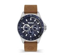 Timberland Reloj analógico con esfera azul para hombre-TDWGF9001502, Azul marino, Clásico