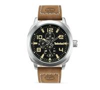 Timberland Reloj analógico para hombre, esfera negra, TDWGF9001702