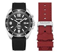Timberland Reloj Analógico para Hombres de Cuarzo con Correa en Silicona TDWGN0010001